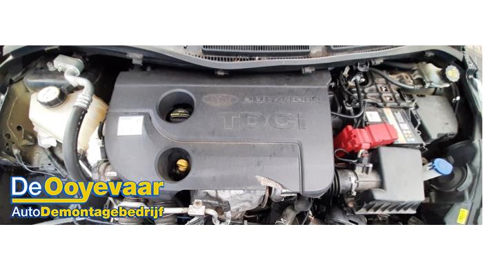 Engine from a Ford Fiesta 6 (JA8) 1.6 TDCi 16V ECOnetic 2015