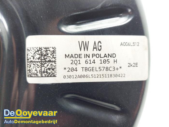 Wspomaganie hamulców z Volkswagen Polo VI (AW1) 1.0 TSI 12V 2018