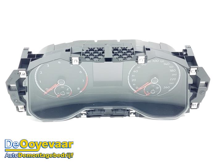 Instrument panel from a Volkswagen Polo VI (AW1) 1.0 12V BlueMotion Technology 2018