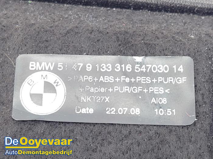Hutablage van een BMW X6 (E71/72) xDrive35i 3.0 24V 2009