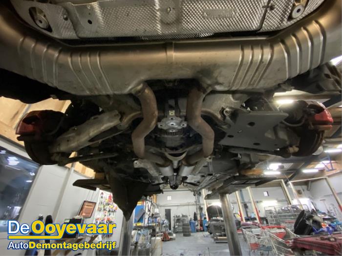 Auspuff Enddämpfer Mercedes S AMG 5.5 S-63 AMG V8 32V Biturbo 4 