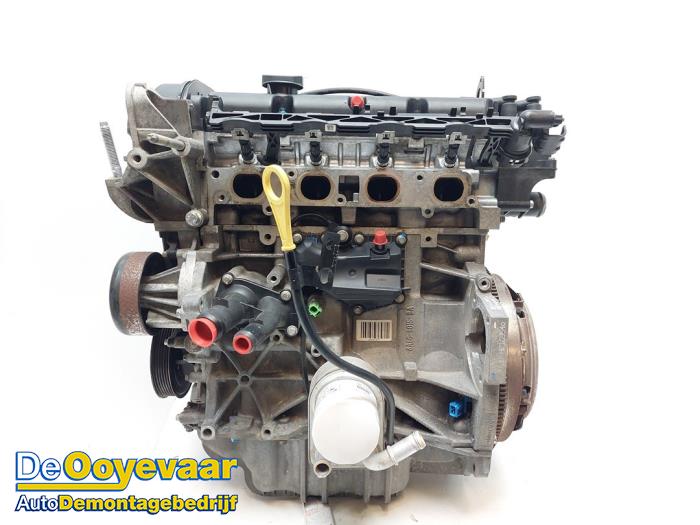 Engine from a Ford Fiesta 6 (JA8) 1.4 16V LPG 2017