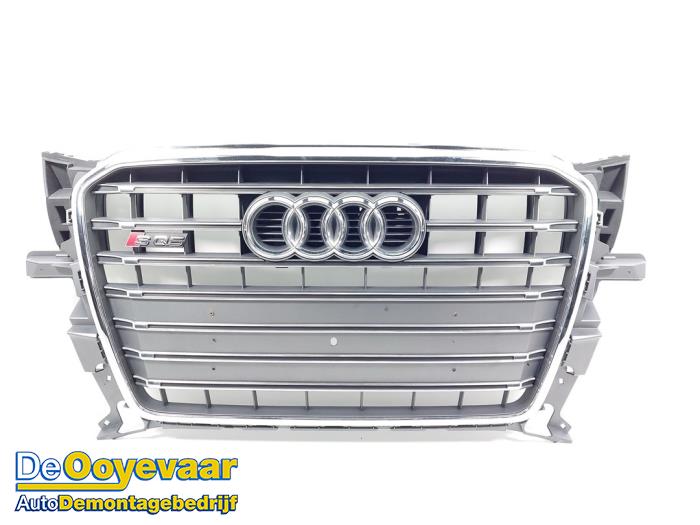 Grille from a Audi Q5 (8RB) 2.0 TFSI 16V Quattro flexible fuel 2013