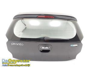 Used Tailgate Kia Picanto (JA) 1.0 12V Price € 499,99 Margin scheme offered by Autodemontagebedrijf De Ooyevaar