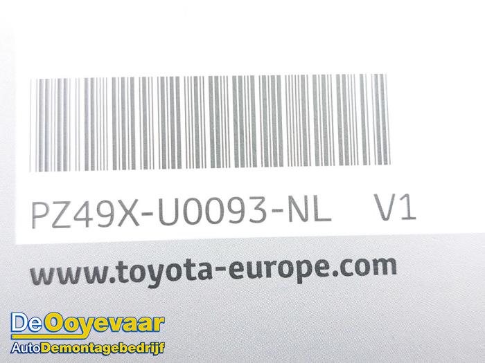 Instrucciones(varios) de un Toyota Corolla Touring Sport (E21/EH1) 1.8 16V Hybrid 2019