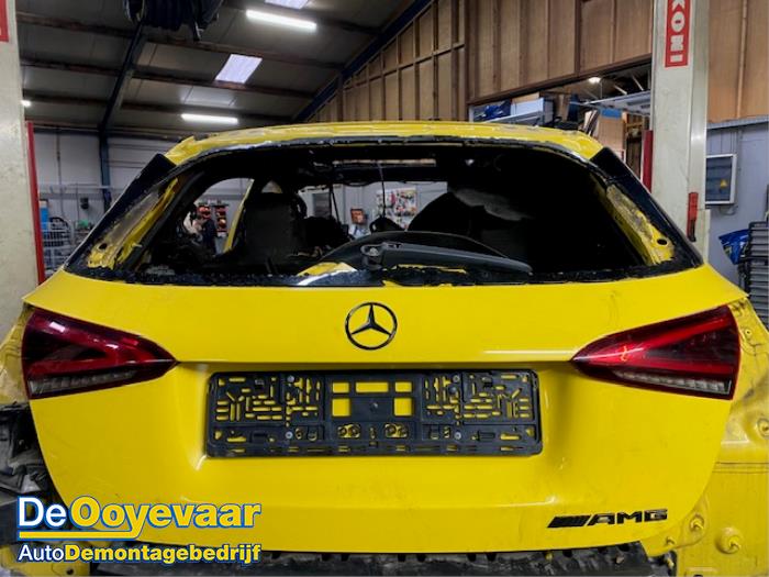Tailgate from a Mercedes-AMG A-Klasse AMG (177.0) 2.0 A-35 AMG Turbo 16V 4Matic 2019