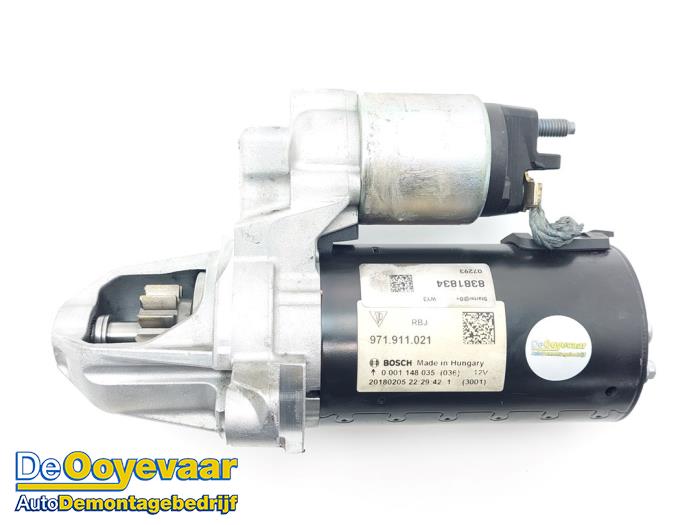 Begagnade Startmotor Porsche Panamera (971G) 2.9 V6 24V 4S Pris € 199,99 Marginaltabell erbjuds av Autodemontagebedrijf De Ooyevaar