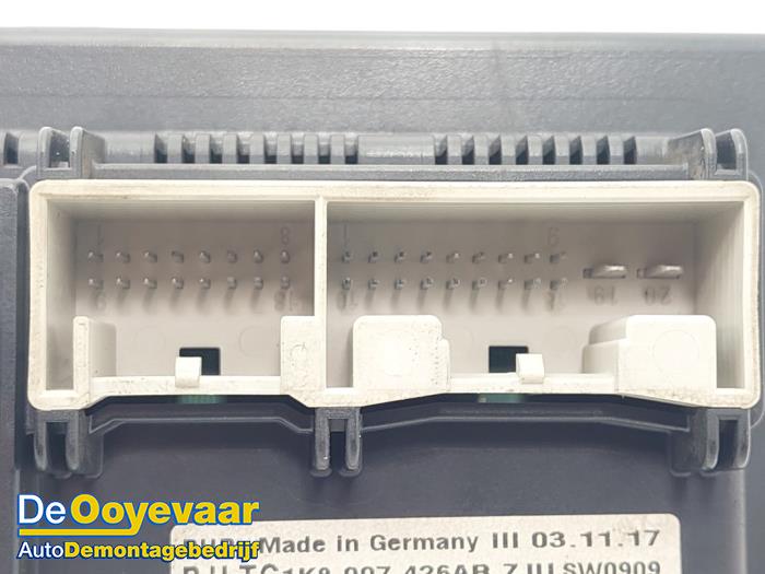 Panel sterowania nagrzewnicy z Volkswagen Caddy IV 2.0 TDI 75 2018