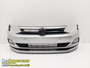 Used Front bumper Volkswagen Polo VI (AW1) 1.0 TSI 12V Price € 499,99 Margin scheme offered by Autodemontagebedrijf De Ooyevaar