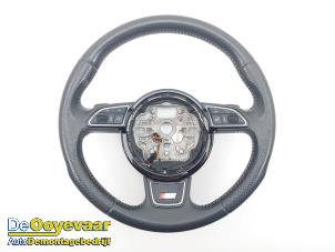 Used Steering wheel Audi A6 Avant (C7) 3.0 TDI V6 24V biturbo Quattro Price € 299,99 Margin scheme offered by Autodemontagebedrijf De Ooyevaar