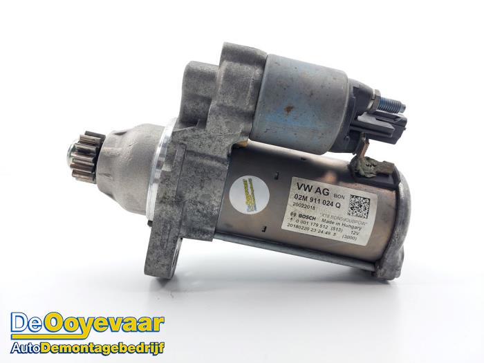 Used Starter Volkswagen Polo VI (AW1) 1.0 TSI 12V Price € 9,99 Margin scheme offered by Autodemontagebedrijf De Ooyevaar