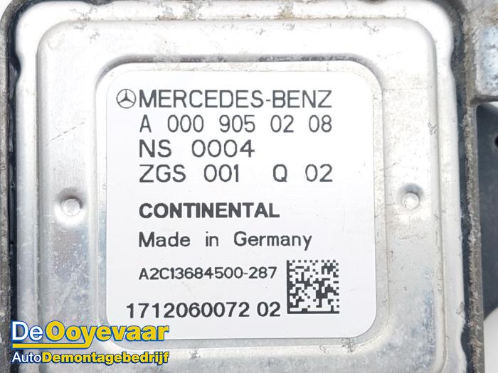 Capteur NOx d'un Mercedes-Benz Vito (447.6) 1.6 111 CDI 16V 2018