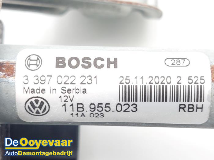 Scheibenwischermotor+Mechanik van een Volkswagen ID.4 (E21) Performance 2021
