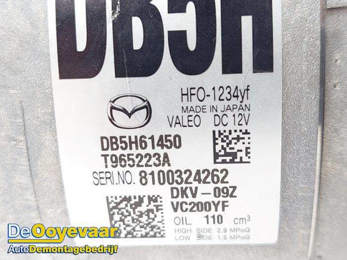 Pompa klimatyzacji z Mazda 2 (DJ/DL) 1.5 SkyActiv-G 90 2019