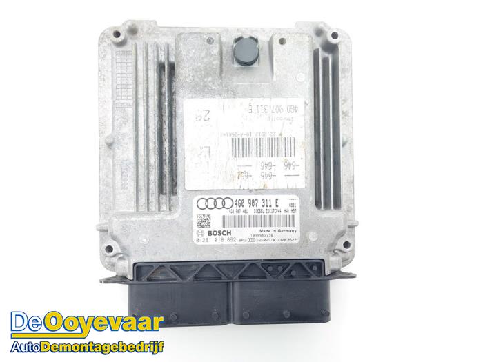 Used Engine management computer Audi A6 Avant (C7) 3.0 TDI V6 24V Price € 399,99 Margin scheme offered by Autodemontagebedrijf De Ooyevaar