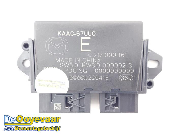 Begagnade PDC-modul Mazda CX-60 (KH) 2.5 e-SkyActiv PHEV Pris € 149,99 Marginaltabell erbjuds av Autodemontagebedrijf De Ooyevaar