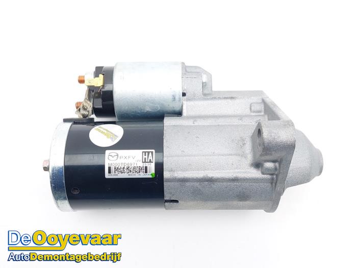 Begagnade Startmotor Mazda CX-60 (KH) 2.5 e-SkyActiv PHEV Pris € 99,99 Marginaltabell erbjuds av Autodemontagebedrijf De Ooyevaar