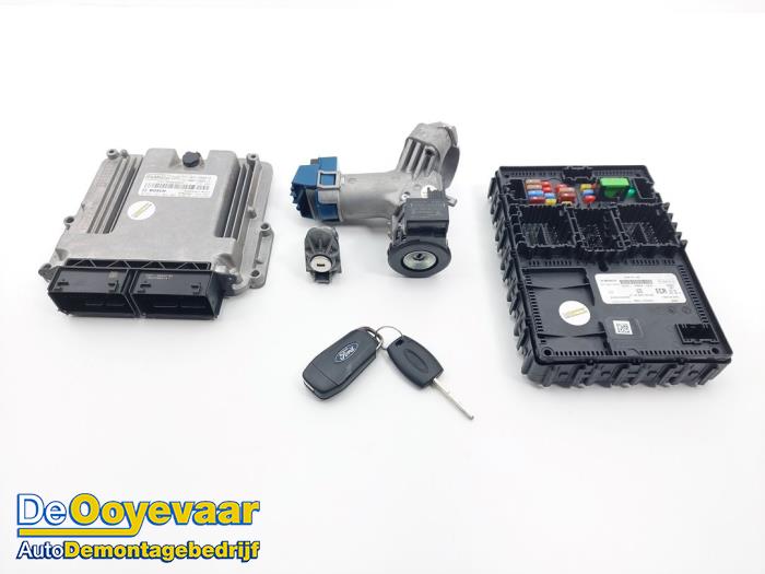Used Ignition lock + computer Ford EcoSport (JK8) 1.0 EcoBoost 12V 125 Price € 199,99 Margin scheme offered by Autodemontagebedrijf De Ooyevaar