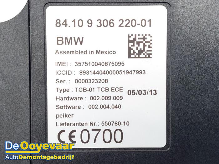 Modul Bluetooth z BMW 1 serie (F20) 125d 2.0 16V 2013