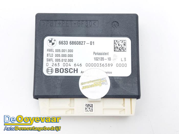 Usagé Module PDC BMW 1 serie (F20) 125d 2.0 16V Prix € 59,99 Règlement à la marge proposé par Autodemontagebedrijf De Ooyevaar