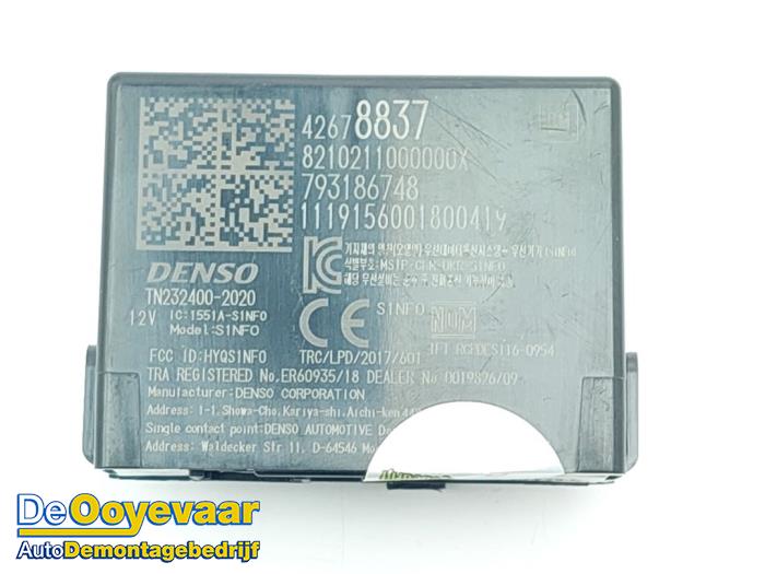 Używane Keyless Entry-Antena Opel Ampera-e Ampera-e Cena € 39,99 Procedura marży oferowane przez Autodemontagebedrijf De Ooyevaar