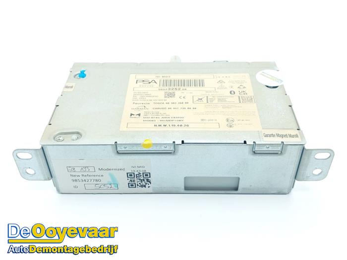 Multi-media control unit DS Automobiles DS 4 1.6 16V E-Tense 225 ...