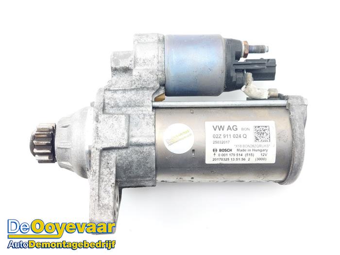 Gebrauchte Anlasser Seat Leon ST (5FF) 1.4 TSI ACT 16V Preis € 9,99 Margenregelung angeboten von Autodemontagebedrijf De Ooyevaar