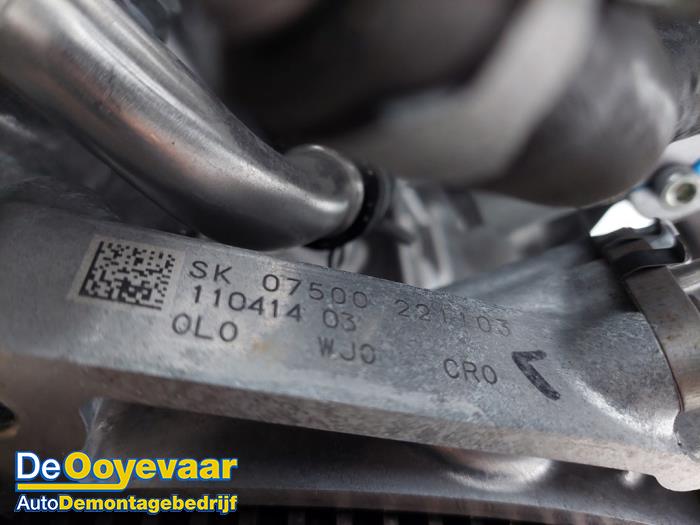 Motor van een Kia Rio IV (YB) 1.0i T-GDi 100 12V 2023
