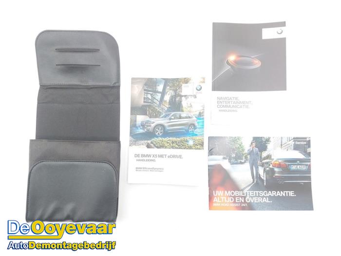 Używane Instrukcja BMW X5 (F15) xDrive 40e 2.0 Cena € 29,99 Procedura marży oferowane przez Autodemontagebedrijf De Ooyevaar