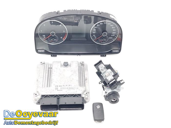Used Ignition lock + computer Volkswagen Caddy IV 2.0 TDI 102 Price € 249,99 Margin scheme offered by Autodemontagebedrijf De Ooyevaar