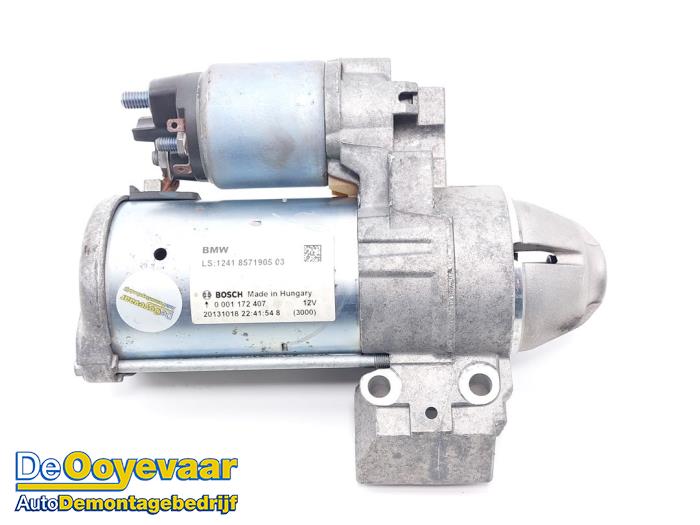 Gebrauchte Anlasser BMW 1 serie (F20) 116d 1.6 16V Efficient Dynamics Preis € 29,99 Margenregelung angeboten von Autodemontagebedrijf De Ooyevaar