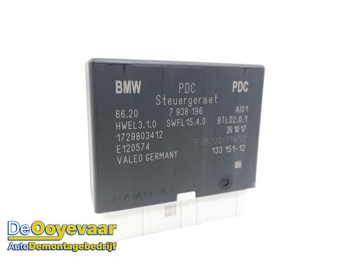 Usados Módulo PDC BMW 2 serie Active Tourer (F45) 216i 1.5 TwinPower Turbo 12V Precio € 49,99 Norma de margen ofrecido por Autodemontagebedrijf De Ooyevaar