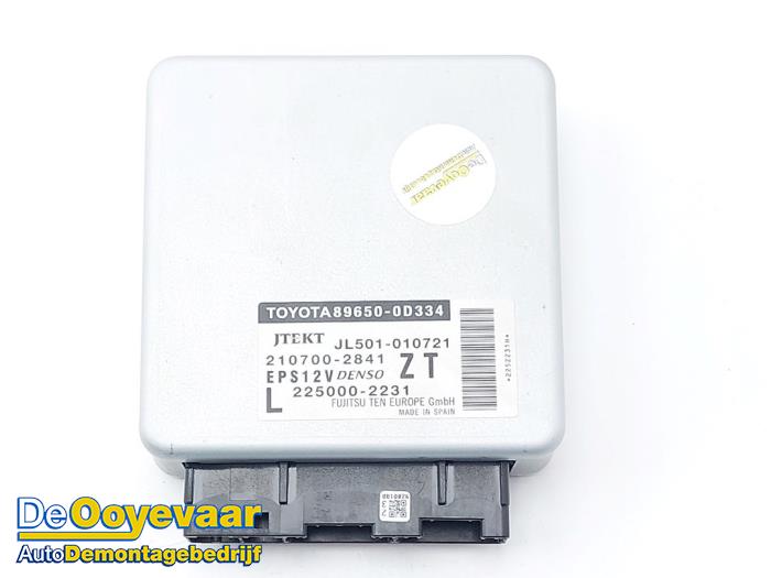 Begagnade Dator, servostyrning Toyota Yaris III (P13) 1.5 16V Hybrid Pris € 19,99 Marginaltabell erbjuds av Autodemontagebedrijf De Ooyevaar