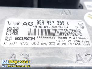 Engine management computer from a Audi A6 Avant (C8) 3.0 V6 24V 50 TDI Mild Hybrid Quattro 2018