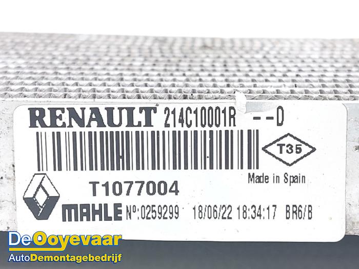 Intercooler d'un Renault Master III (ML) 2.3 dCi 145 16V 2023
