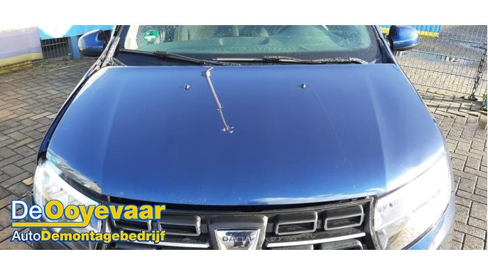 Używane Maska Dacia Logan MCV II/III/Sandero Wagon 0.9 TCE 12V Cena € 125,00 Procedura marży oferowane przez Autodemontagebedrijf De Ooyevaar