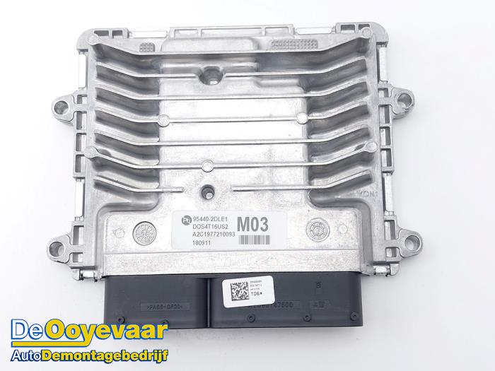 Used Engine management computer Hyundai Kona (OS) 1.6 T-GDI 16V AWD Price € 299,99 Margin scheme offered by Autodemontagebedrijf De Ooyevaar