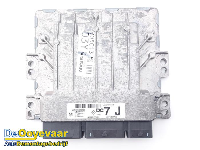 Used Engine management computer Nissan Qashqai (J11) 1.3 DIG-T 160 16V Price € 149,99 Margin scheme offered by Autodemontagebedrijf De Ooyevaar