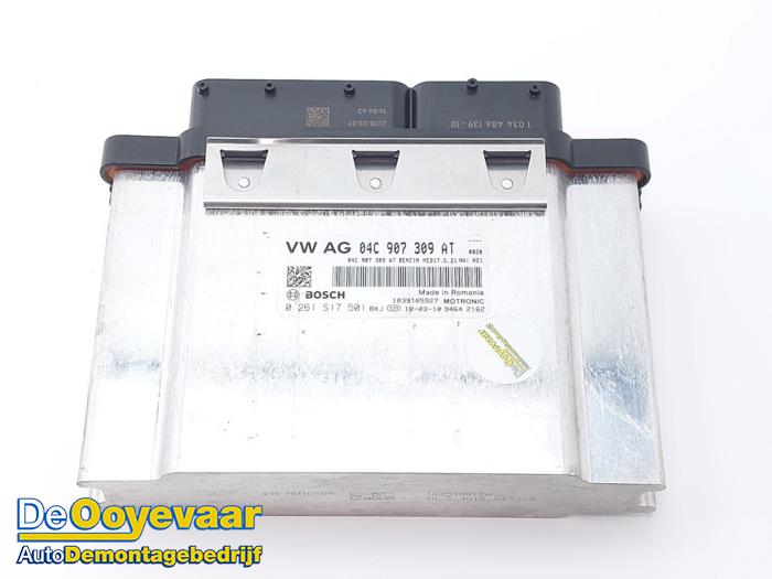Used Engine management computer Volkswagen Polo VI (AW1) 1.0 TSI 12V Price € 39,99 Margin scheme offered by Autodemontagebedrijf De Ooyevaar