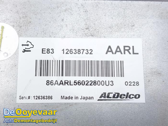 Engine management computer from a Opel Meriva (B) 1.4 Turbo 16V ecoFLEX 2011
