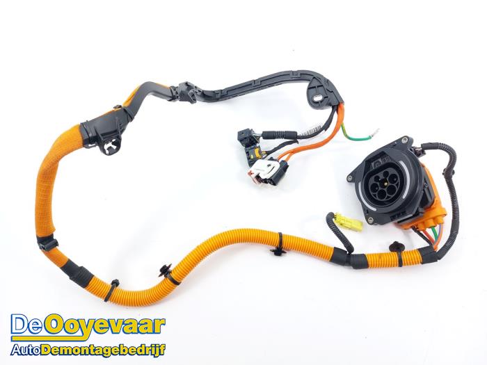 Electric car charge socket