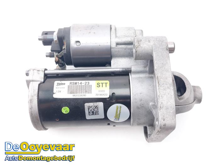 Used Starter Peugeot 308 (L3/L8/LB/LH/LP) 1.2 12V e-THP PureTech 130 Price € 25,00 Margin scheme offered by Autodemontagebedrijf De Ooyevaar