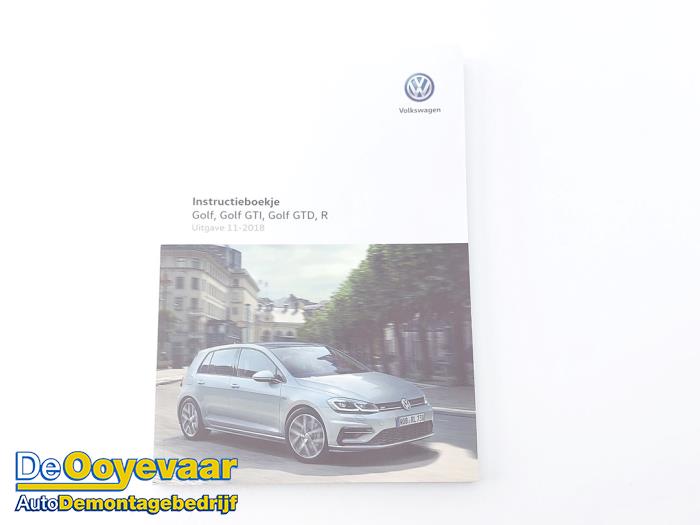 Używane Instrukcja Volkswagen Golf VII (AUA) 1.5 TSI Evo BlueMotion 16V Cena € 19,99 Procedura marży oferowane przez Autodemontagebedrijf De Ooyevaar