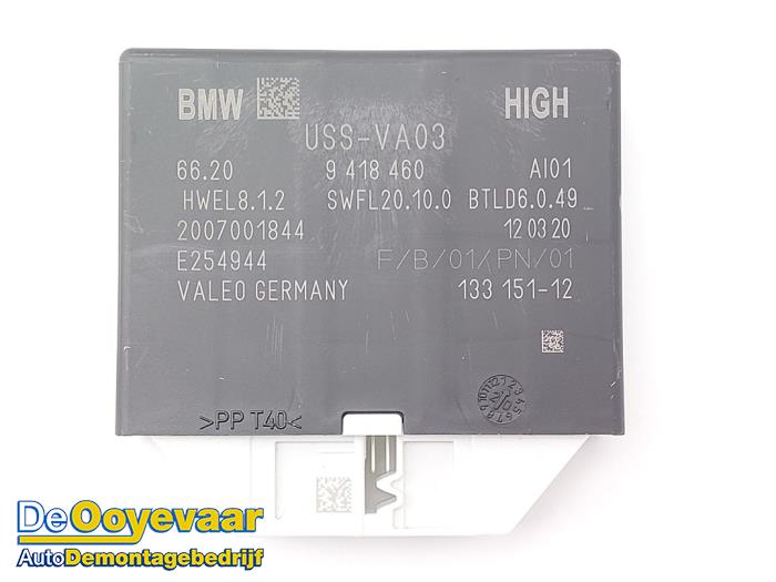 Begagnade PDC-modul BMW 5 serie (G30) 520i 2.0 TwinPower Turbo 16V Pris € 25,00 Marginaltabell erbjuds av Autodemontagebedrijf De Ooyevaar