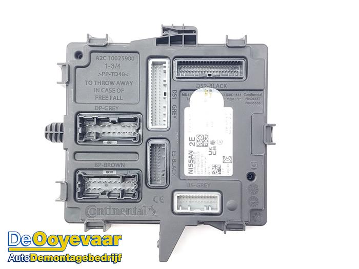 Gebrauchte Steuergerät Body Control Nissan Qashqai (J12) 1.3 DIG-T MHEV 16V Preis € 169,99 Margenregelung angeboten von Autodemontagebedrijf De Ooyevaar