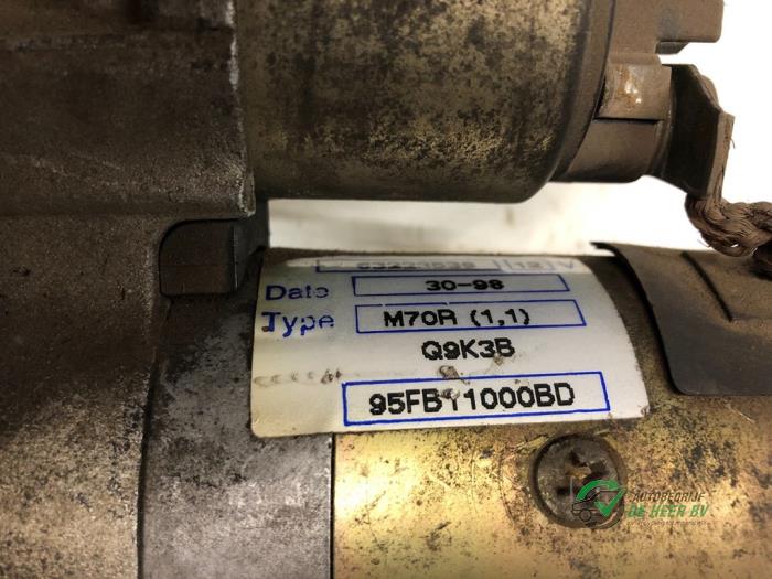 Used Starter Ford Fiesta 4 1.3i Price € 35,00 Margin scheme offered by Autobedrijf de Heer B.V.