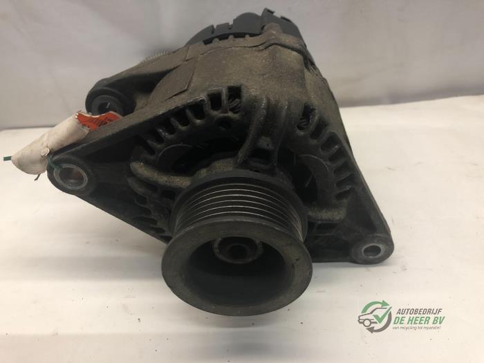 Dynamo Fiat Brava (182B), 1995 / 2002 1.4 S,SX 12V, Berline avec hayon arrière, 4 portes, Essence, 1.370cc, 59kW (80pk), FWD, 182A3000; EURO2, 1995-10 / 2001-10, 182BA (Occasion)
