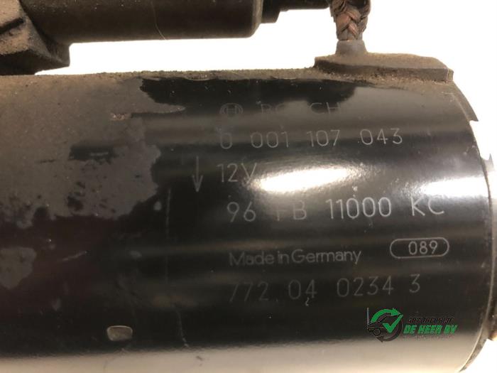 Gebrauchte Anlasser Ford Puma 1.7 16V Kat. Preis € 32,00 Margenregelung angeboten von Autobedrijf de Heer B.V.
