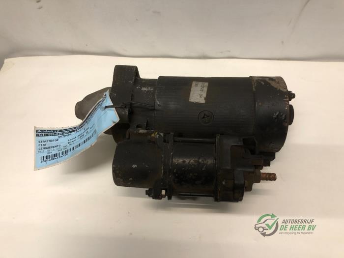 Gebrauchte Anlasser Fiat Cinquecento 0.9 i.e. S Preis € 35,00 Margenregelung angeboten von Autobedrijf de Heer B.V.