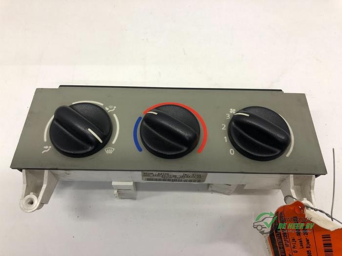 Heater control panel from a Renault Kangoo Express (FC) 1.5 dCi 60 2006